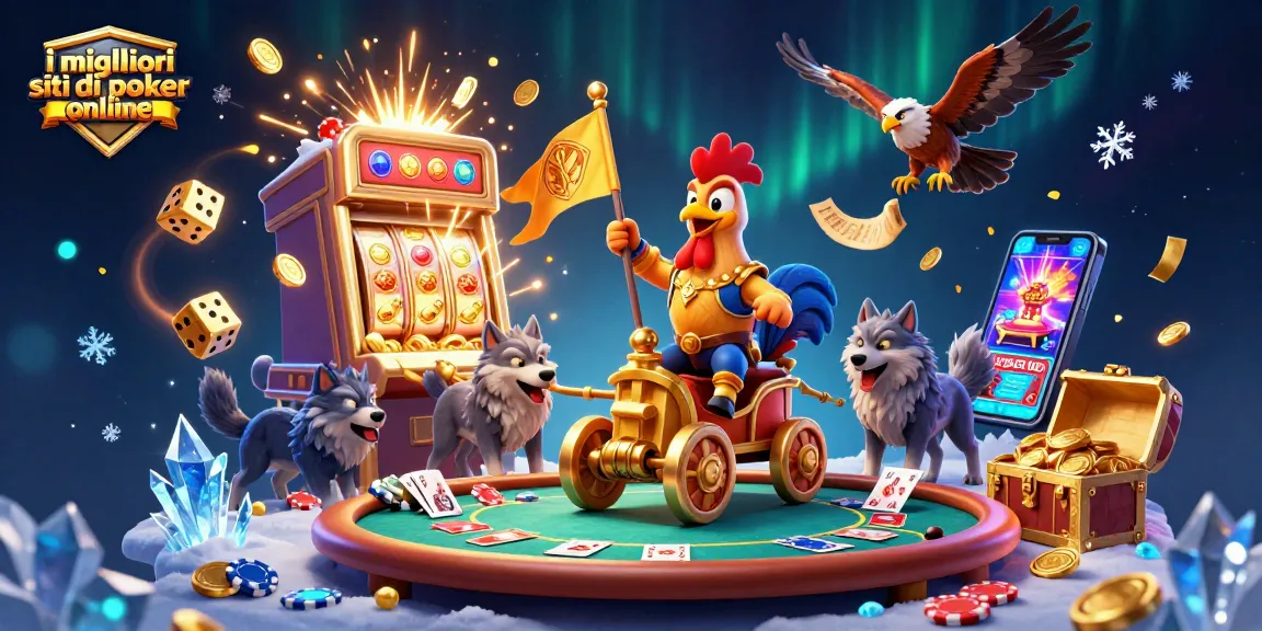 I migliori siti di poker online mostrano un tavolo da poker vivace con fiches colorate, il simbolo del divertimento per i giocatori