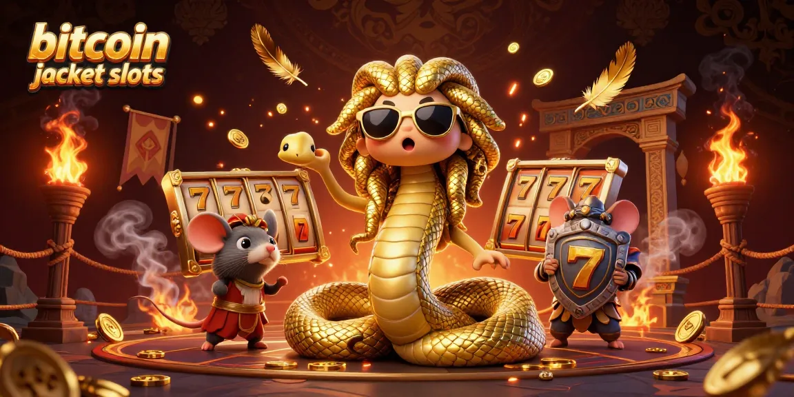 Spin exciting bitcoin jackpot slots while enjoying a vibrant casino scene full of stunning characters.