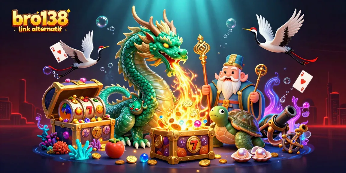 Engage with bro138 link alternatif for thrilling slot games featuring vibrant characters and underwater treasures.