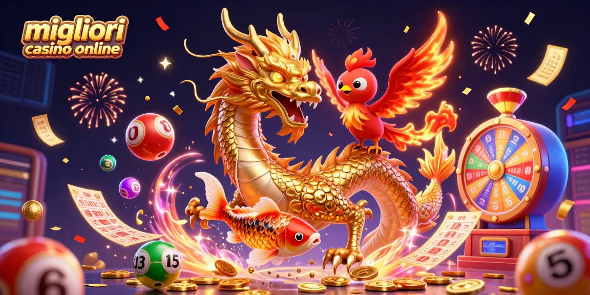 Vivi i migliori casinò online con un'esperienza vibrante in questa illustrazione 3D di "migliori casino online".