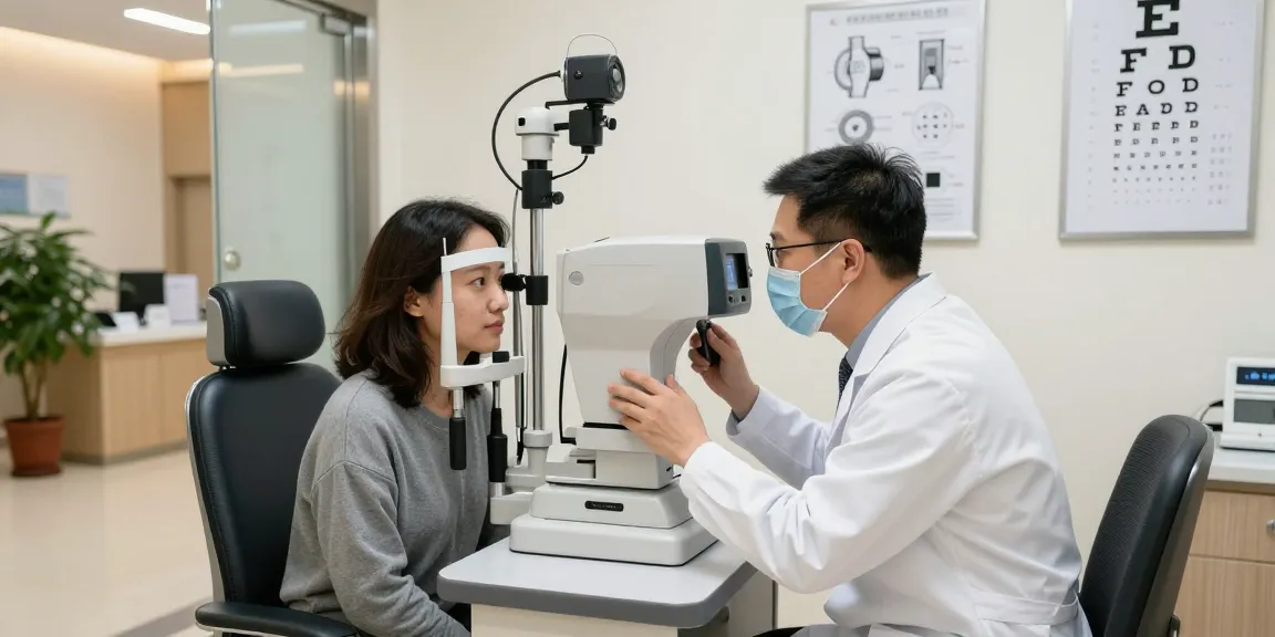 Comprehensive eye examination at SNU Eye Clinic, resource learn about personalized care.