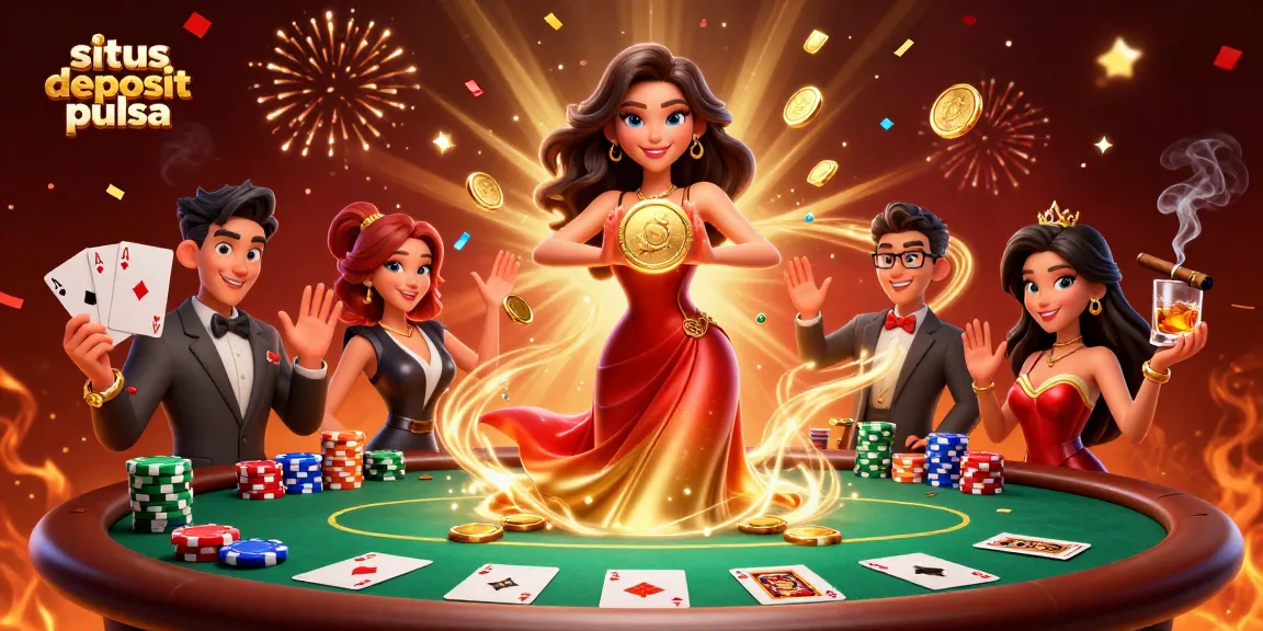 Experience the thrill at situs deposit pulsa with dynamic casino action and stunning visuals.