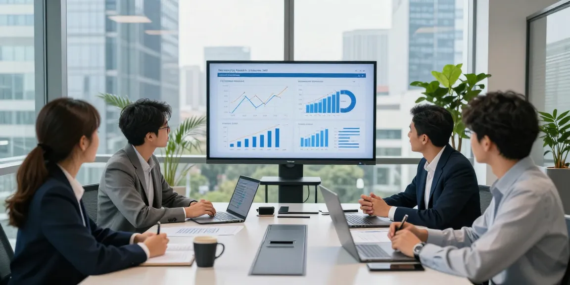 Third Eye Capital team collaborating in a corporate office, analyzing investment strategies.