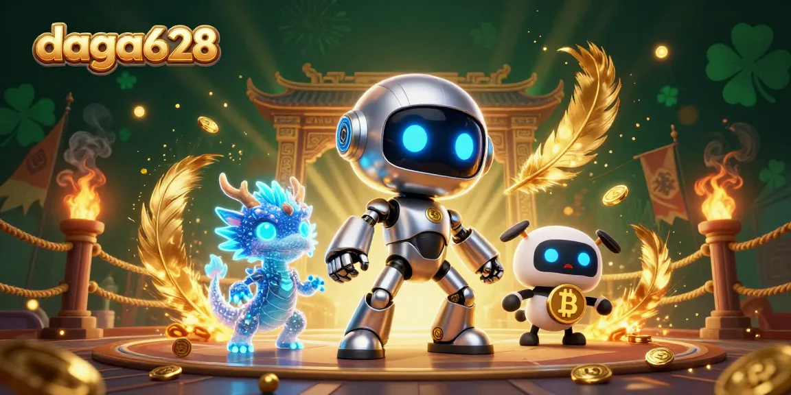 Watch thrilling daga628 cockfights with advanced visuals and exciting details in this vibrant illustration.