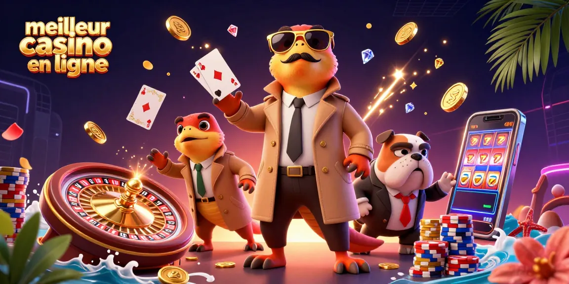 Gagnez en explorant le meilleur casino en ligne avec trois raptors dans un lounge VIP.