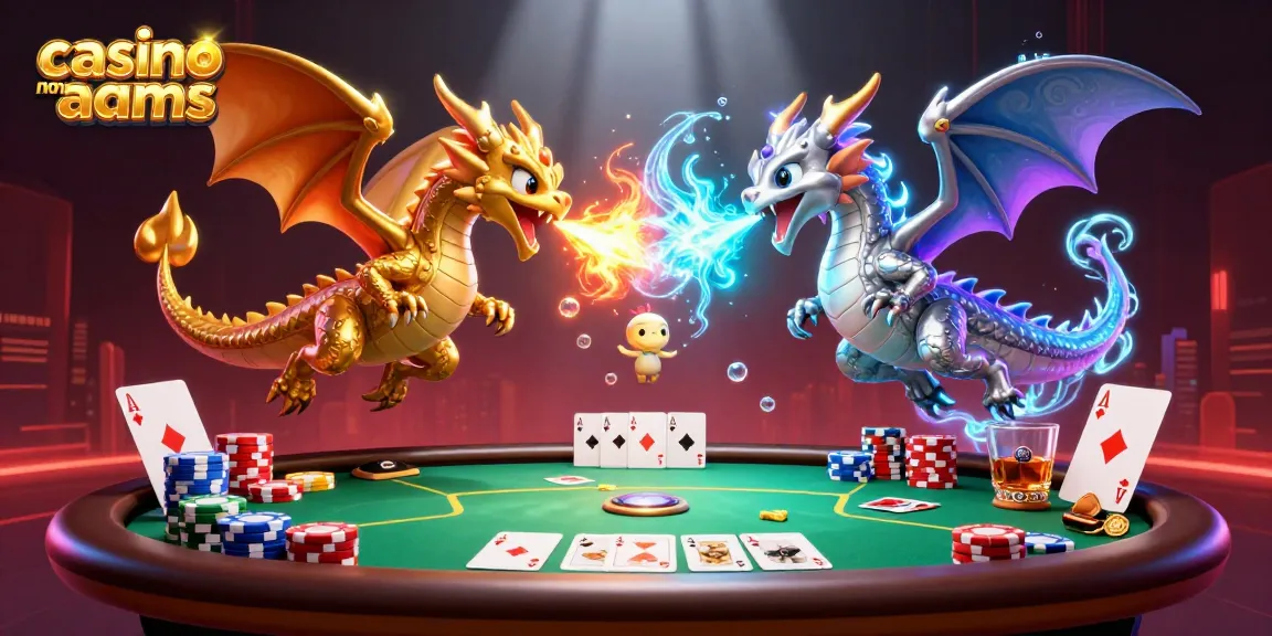 Partecipa a un gioco entusiasmante nei casinò non AAMS con un vivace scontro tra draghi d'oro e d'argento.