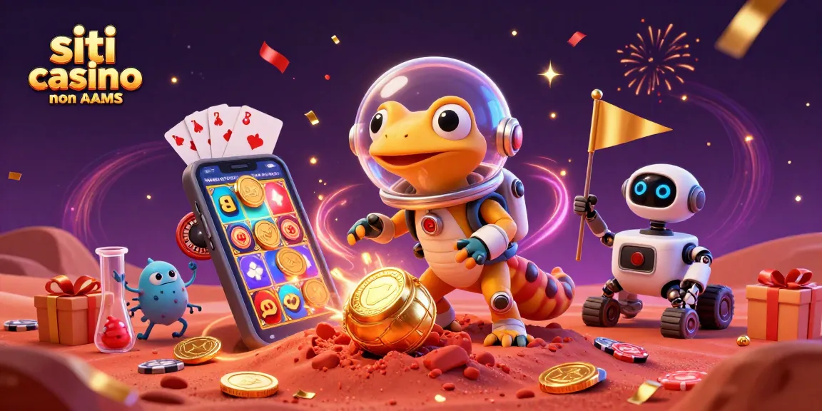 I siti casino non AAMS offrono avventure emozionanti con giochi di slot e premi, ravvivati da colori e animazioni accattivanti.
