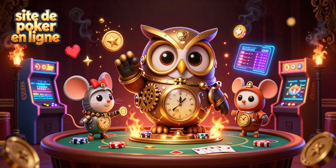 Jouez sur le site de poker en ligne avec une ambiance victorienne et futuriste captivante.
