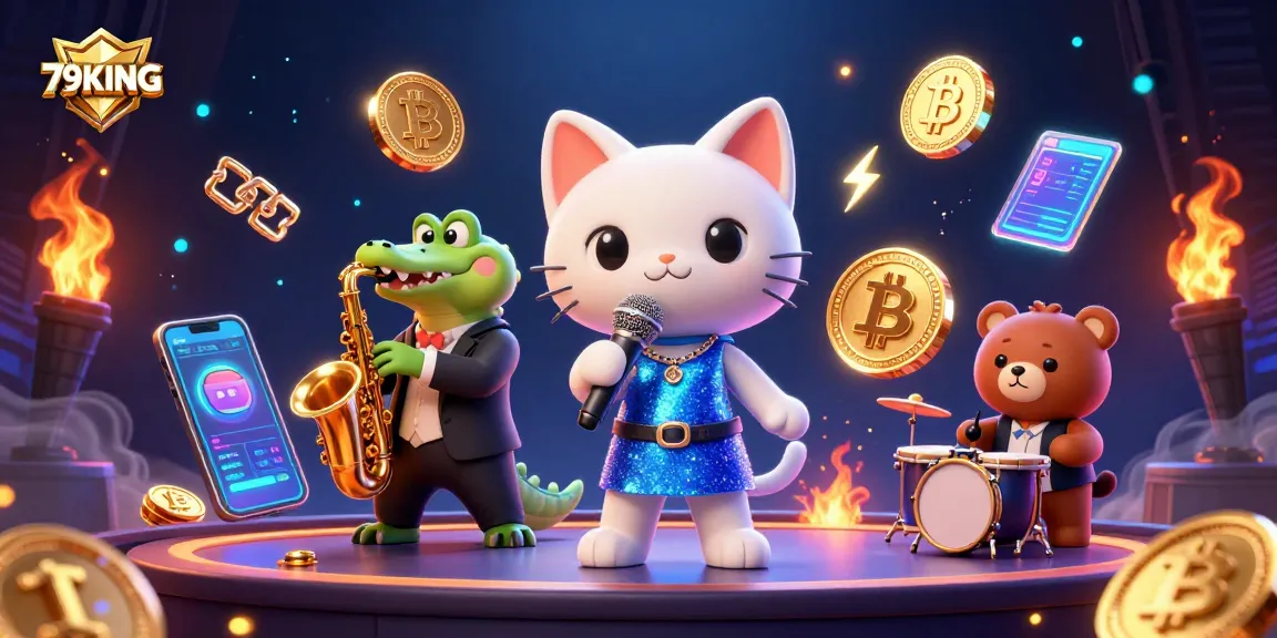 Experience exciting wins at 79KING online casino with vibrant gaming illustrations.