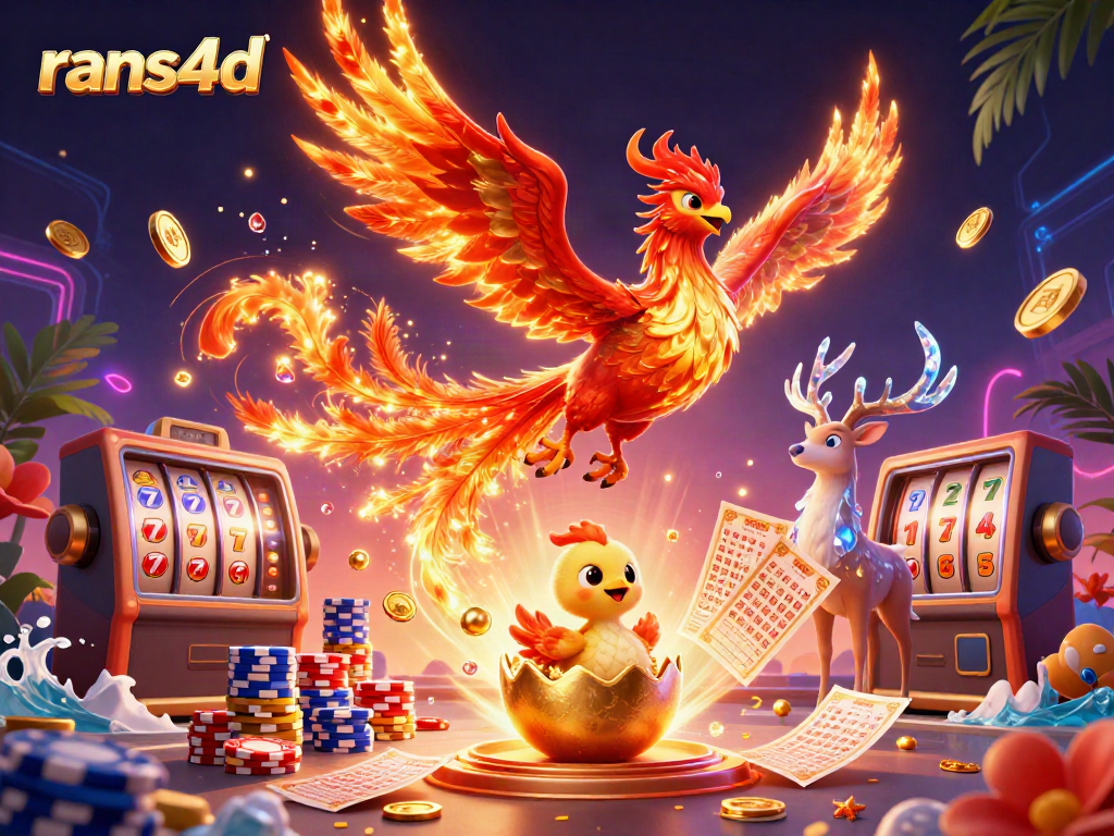 Menangkan hadiah besar di rans4d dengan simbol keberuntungan dan karakter menarik!