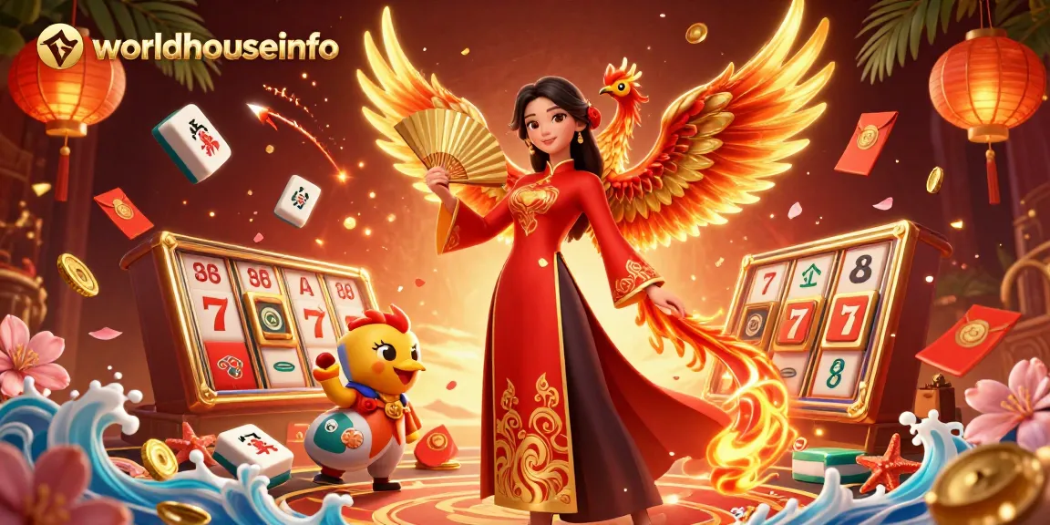 Engage with worldhouseinfo's vibrant casino scene featuring traditional motifs and exciting game elements.