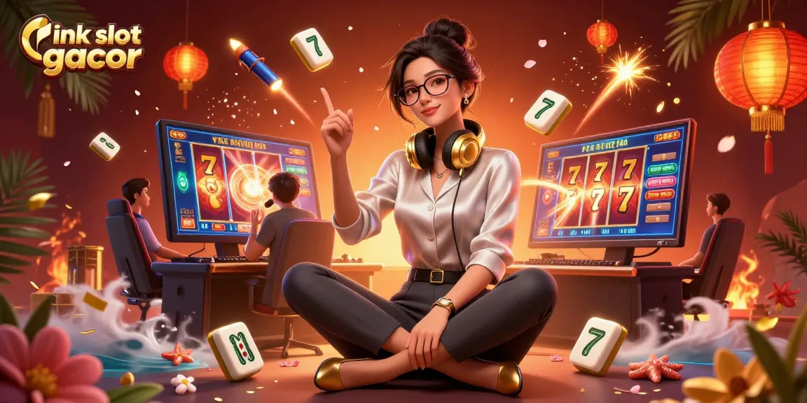Experience thrilling wins with link slot gacor at a vibrant virtual casino scene.