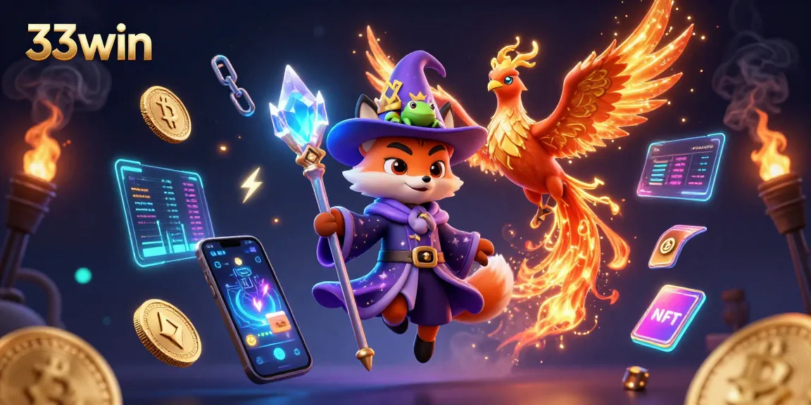 Engage in thrilling gaming experiences at 33win with dazzling casino elements and lively visuals