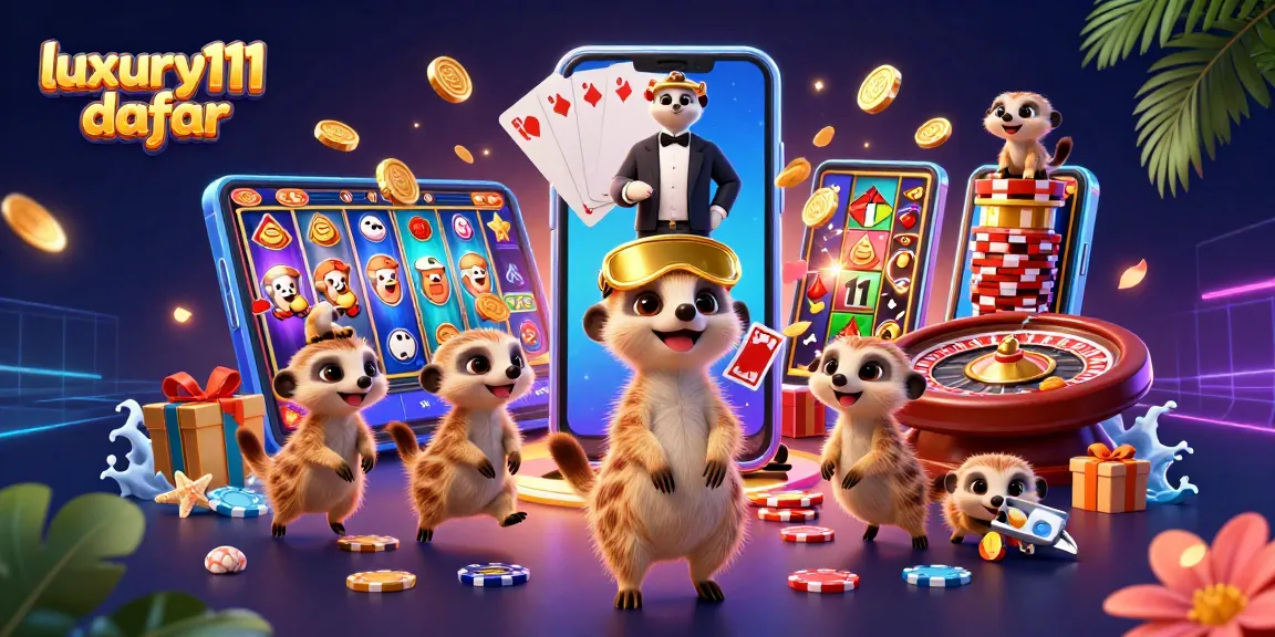 Engage with luxury111 daftar at our dynamic casino operation featuring playful meerkats.