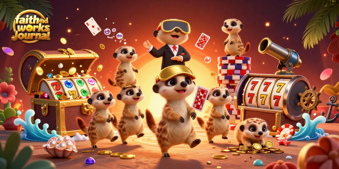 Memenangkan pengalaman slot di faithandworksjournal dengan karakter meerkat beraksi di kasino virtual.
