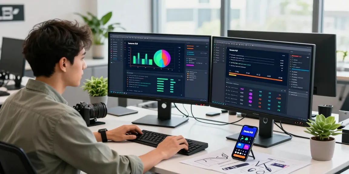 Developing the newbet4d gambling app in a modern workspace